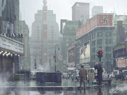 Fotograma de la serie «The Man in the High Castle», basada parcialmente en la novela homónima de 1962 de Philip K. Dick