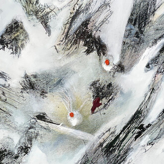 Tadashi Hayakawa, Satori I (detail), 2025. Courtesy of Bitfactory Gallery