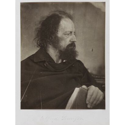 Julia Margaret Cameron, Alfred Tennyson with Book, May 1865, Julia Margaret Cameron © National Media Museum, Bradford / Science & Society Picture Library