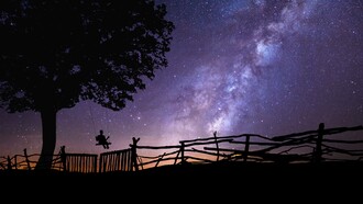Contemplando el cielo estrellado