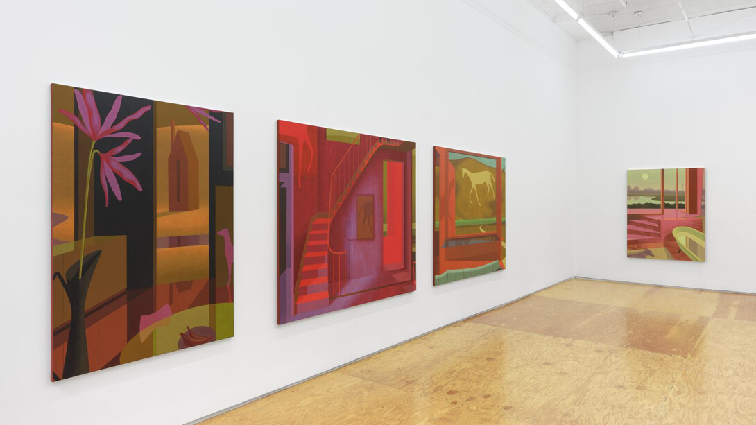 Alfie Caine, The Chalk Carver’s house, exhibition view. Courtesy of Margot Samel Gallery