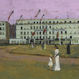 Walter Sickert, L’Hôtel Royal, Dieppe, 1894, oil on canvas, 50.2 x 61 cm, Museums Sheffield