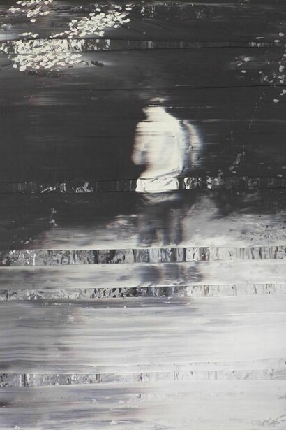 Andy Denzler, Haunted Garden III, Oil on Canvas, 70.9 x 59.1 inches, 180 x 150 cm
