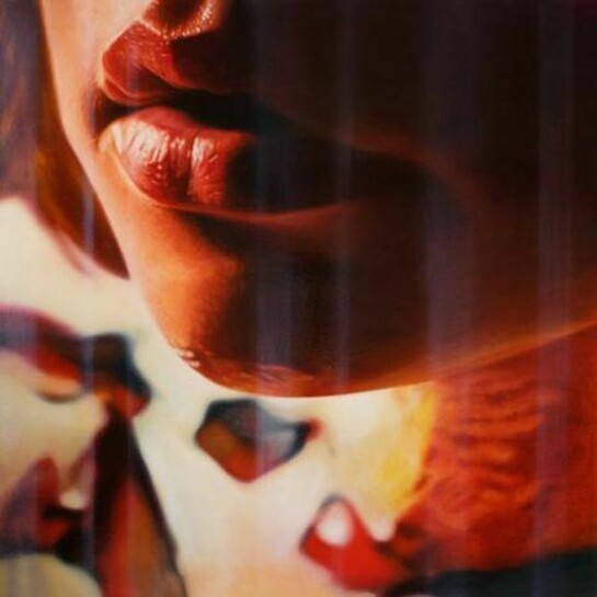JKB Fletcher, Polaroid Grid 2, oil on linen, 91.5 x 91.5 cm