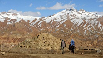 Archaeological evidence shows humans living in Afghanistan some 50,000 years ago