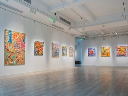 Reminiscences of the Mekong River. Courtesy of Galerie Dumonteil 
