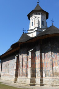 Bucovina, Rumanía. Iglesia de San Jorge en el Monasterio de Voronet. Foto: Patricia García
