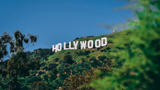Hollywood sign in Los Angeles, CA, Verenigde Staten, the USA