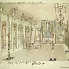 Design for a house for an art lover, 1901 © RIBA Library