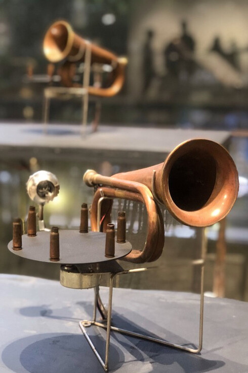 Promotesh Das Pulak, Blood orchestra (2), 2024. Courtesy of Aicon Contemporary