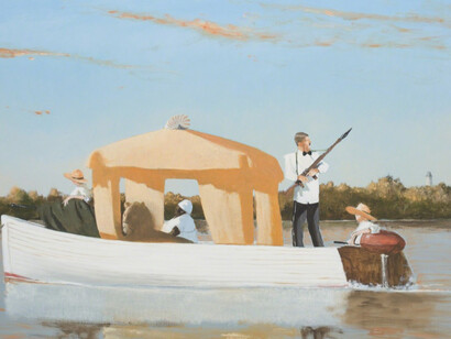 Julio Larraz. Courtesy of Miles McEnery Gallery