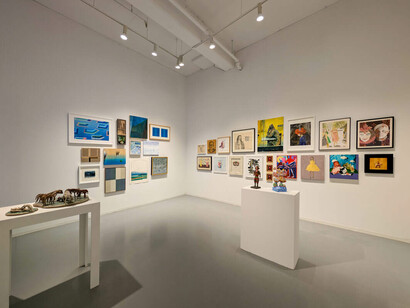 Various artists, Zolla/Lieberman: a golden vision for a 50th anniversary, exhibition view. Courtesy of Zolla Lieberman Gallery
