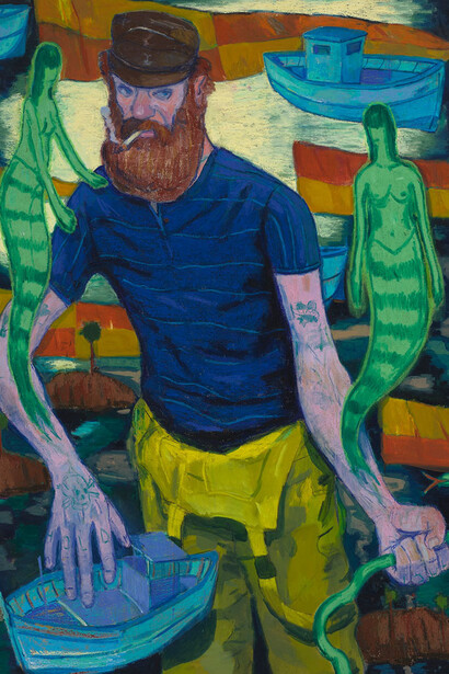 Michalis Kiousis, Tales from the skin (detail). Courtesy of Alma Contemporary Art Gallery