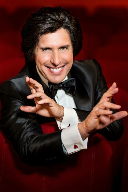 Raul Cremona nei panni di Silvano il mago di Milano, scatto di Daniele Cruciani