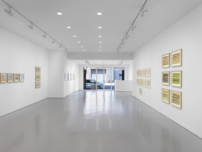 Markus Linnenbrink, Waitingforthelighttochange, exhibition view. Courtesy of Miles McEnery Gallery