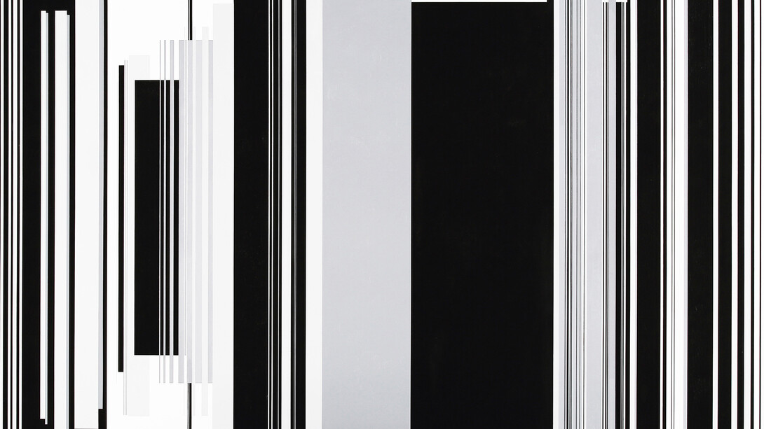 Cui Xiuwen, Reincarnation No. 9, 2014, acrylic on canvas, 70 7/8 x 110 1/4 inches (180 x 280 cm)