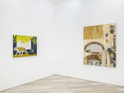Matthew Cole, Cabin fever, exhibition view. Courtesy of Beers
