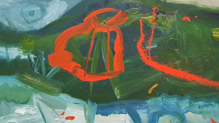 Matthew Wood, Gilly Thomas and Maurice Cockrill. Courtesy of Gallery Ffin y Parc
