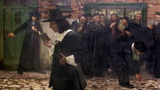 Samuel Hirszenberg; Spinoza excomulgado, 1907 (detalle)