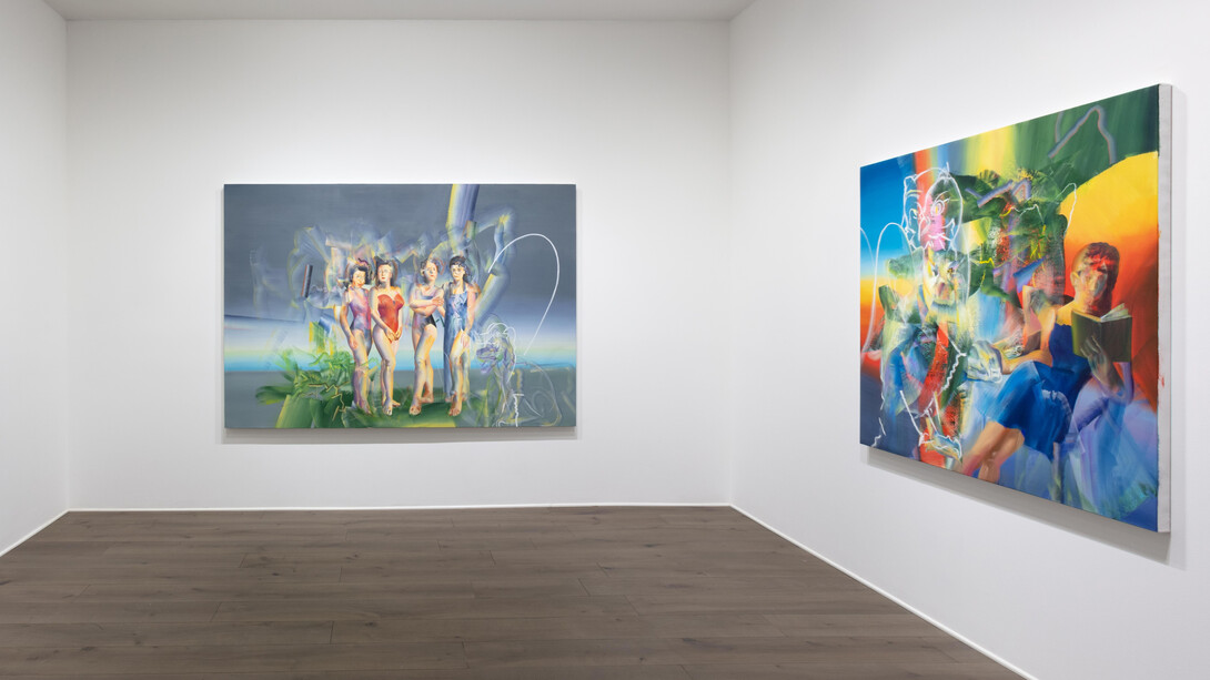 Zigsen Liu, Out of the Flow, Installation views, 2024. Courtesy of Steve Turner