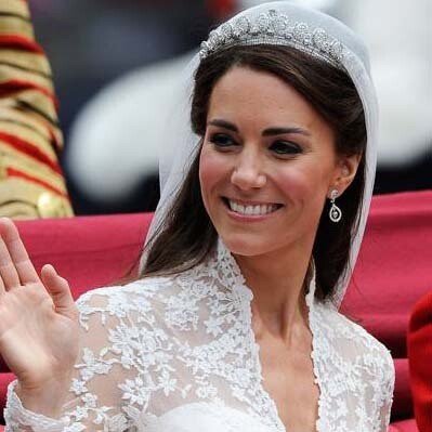 Kate Middleton with Cartier Halo Tiara