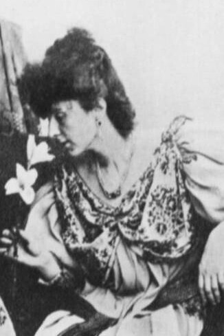 Maria Hardouin, fotografata da Giuseppe Primoli, 1889 circa