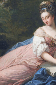 Mary Tisdal Reading, by Angelica Kauffmann, Joslyn Art Museum, USA