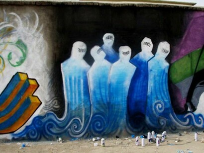 Shamsia Hassani e i suoi graffiti