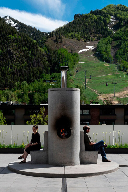 Oscar Tuazon. Courtesy of Aspen Art Museum