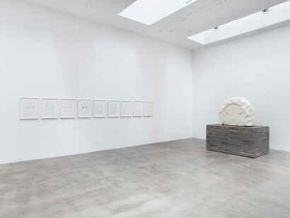 Yoshitomo Nara, My imperfect self, exhibition view. Courtesy of Blum