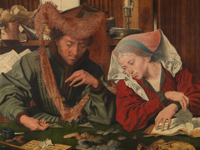 «El cambista y su mujer» (1539), Marinus van Reymerswale