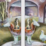 Klodin Erb, Danke, ich schlafe gut 2 (detail), 2026. Courtesy of the artist and Galerie Urs Meile