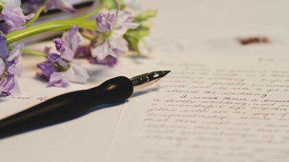 The long lost art of a handwritten letter with love
