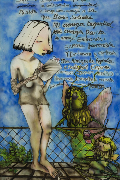 Constanza Giuliani, Palabras mágicas (detail), 2024. Courtesy of Piedras Gallery