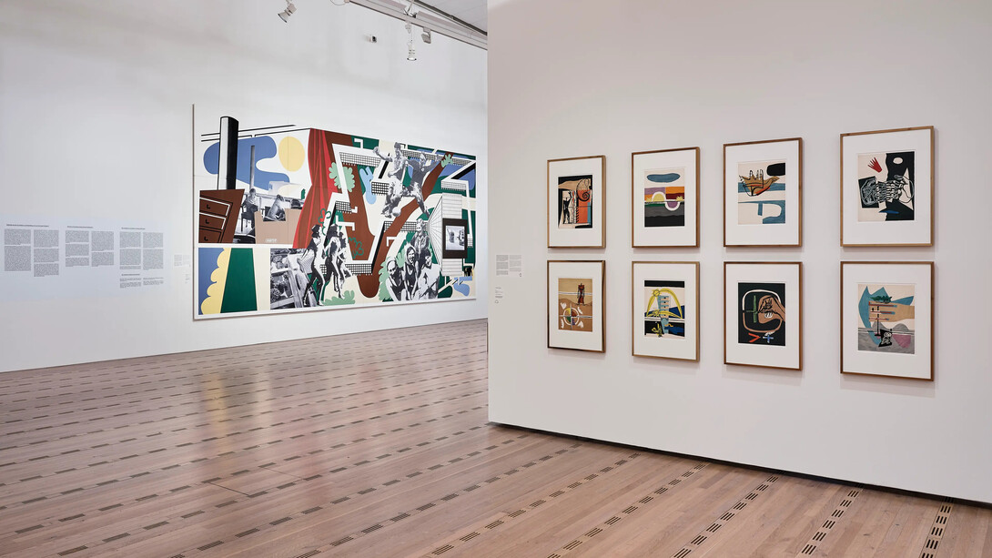 Le Corbusier, L’ordine delle cose, vista della mostra. Per gentile concessione del Zentrum Paul Klee