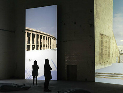 Ausstellungsansicht „Olympia“, Foto: Jens Ziehe, © David Claerbout / VG BILD-KUNST, Bonn, 2016