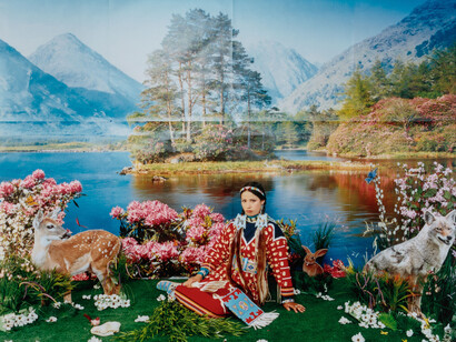 Wendy Red Star, Spring, Four seasons (detail), 2006. Mit freundlicher genehmigung des Museums Rietberg
