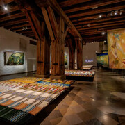 Iveta Vecenāne, Meadow, exhibition view. Courtesy of the Museum of Decorative Arts and Design