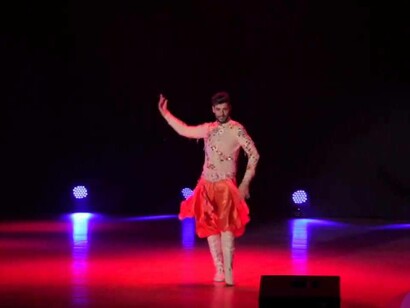 El bailarín argentino ÓScar Flores