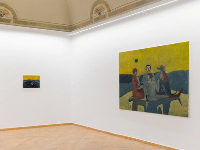 Francesca Banchelli, Abyss. When two shadows overlay do they get darker, exhibition view. Courtesy of Vistamare