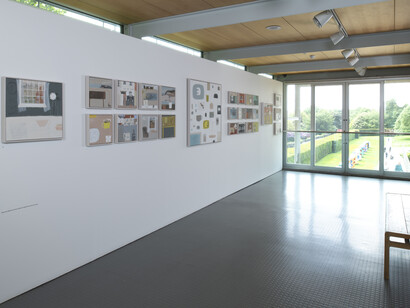 Janine Burrows, Table to Tide, A Yorkshire Conversation at YSP, 2022. Photo ©Jonty Wilde courtesy Yorkshire Sculpture Park