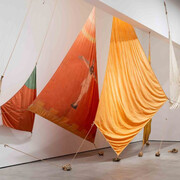 Jannis Kounellis, Labyrinth without walls, exhibition view. Courtesy of Es Baluard Museu d'Art Contemporani de Palma