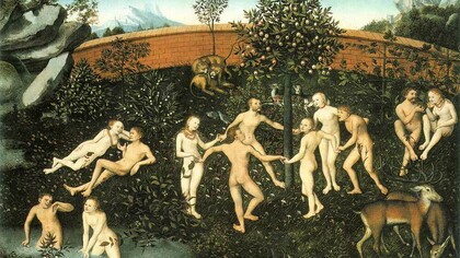 «A Idade de Ouro» (1530), Lucas Cranach o Velho