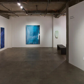 SoHyun Bae and Choong Sup Lim, Wind, water, stone, exhibition view. Courtesy of Skoto Gallery 