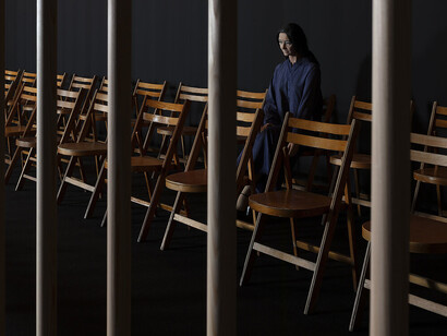 Kate Millett, Terminal piece, exhibition view. Courtesy of MUMOK