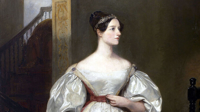 Ada Lovelace ritratta nel 1836