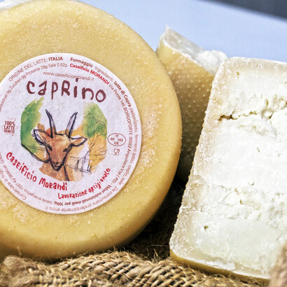 Caprino del Caseificio Morandi a Borgoforte di Anguillara Veneta, vincitore argento al World Cheese Awards