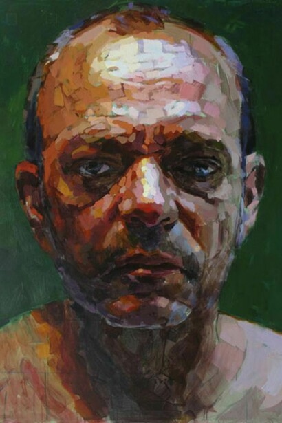 Laurent Dauptain, Autoportrait (1600), 2014, Oil on Canvas, 63¾" x 44¾"