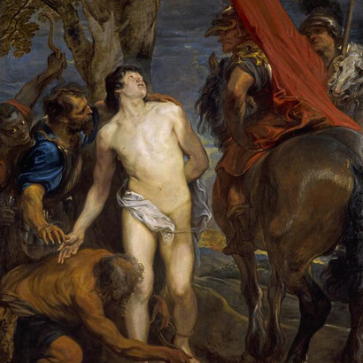 Sir Anthony van Dyck
Saint Sebastian Bound for Martyrdom