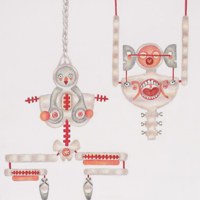 Rosie Gibbens, Muta: factory, 2025. Courtesy of Pippy Houldsworth Gallery